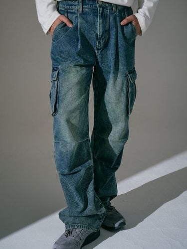 Utility Cargo Denim Pant - BLONDNINE - Modalova