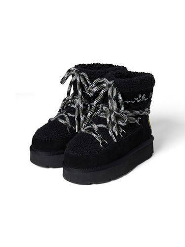 Lune Boots_Black - MARDI MERCREDI LESPOMPES - Modalova