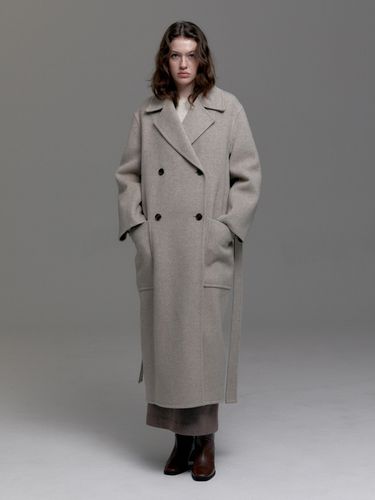 Classic Double Breasted Handmade Coat - Carriere - Modalova