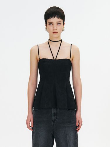 Double-layered Sheer Camisole Blouse with Strap - GABRIEL LEE - Modalova