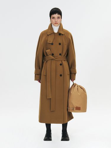 Oversized Premium Cashmere-wool Blend Maxi Coat - GABRIEL LEE - Modalova