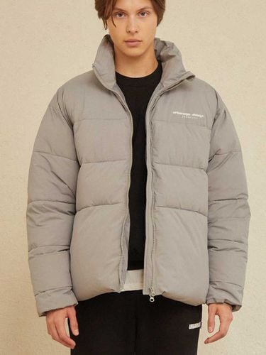 Essential Padded Jacket_Gray - URBANAGE - Modalova