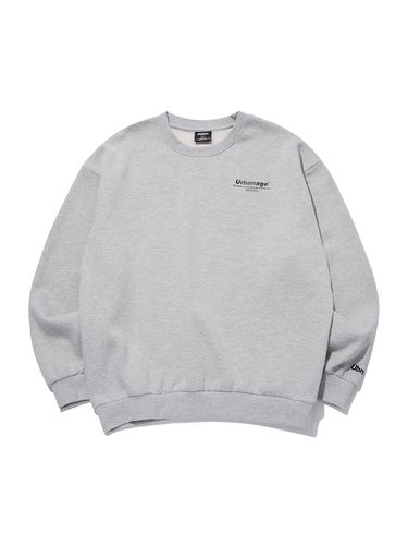 Color Sensual Sweatshirt_Melange Gray - URBANAGE - Modalova