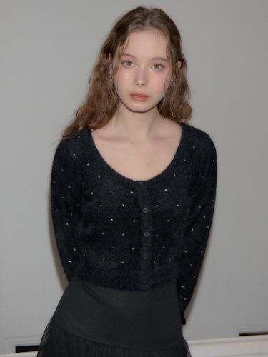 Twinkle Knit Cardigan - SALON DE YOHN - Modalova