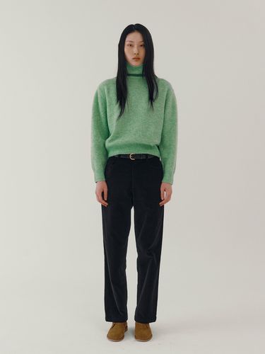 Kaya Roll-Neck Knit_Mint - sienne - Modalova