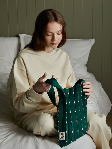 Lucky Pleats Knit M Grid Bag_All - JOSEPH & STACEY - Modalova