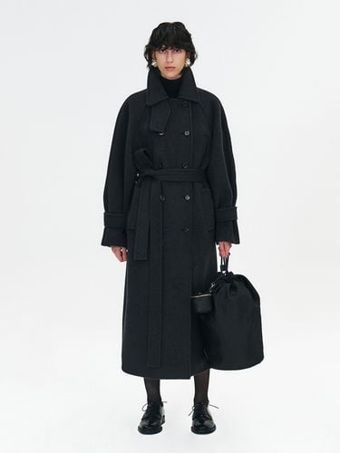 Oversized Premium Cashmere-wool Blend Maxi Coat - GABRIEL LEE - Modalova