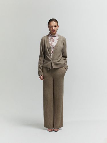 Relaxed Pants_Beige - L’H.A.S - Modalova