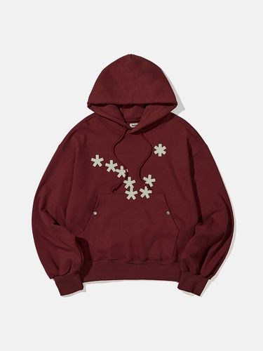 Dipper Logo Hoodie _ Deep Red - karactor - Modalova