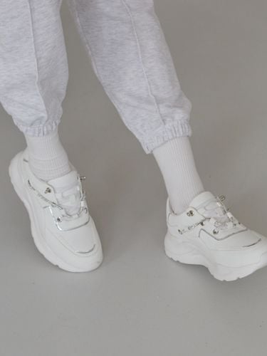 Line Jewel Rubber Sneakers_White - FORMEL CAMELE - Modalova