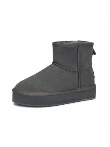 Platform Mini Boots_Gray - FORMEL CAMELE - Modalova