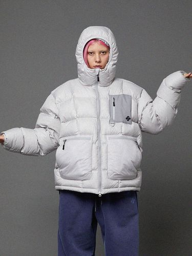 High Neck Down Puffer Jacket - HOODHOOD - Modalova