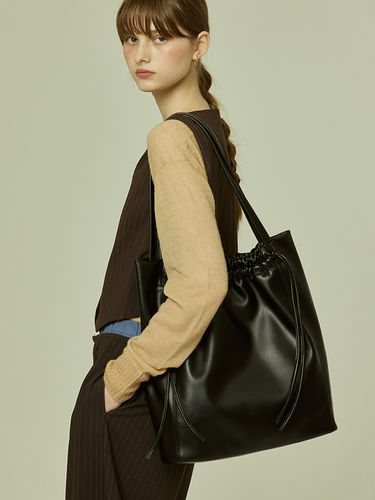 Bow Shopper Bag_Black - OTHER TEMPO - Modalova