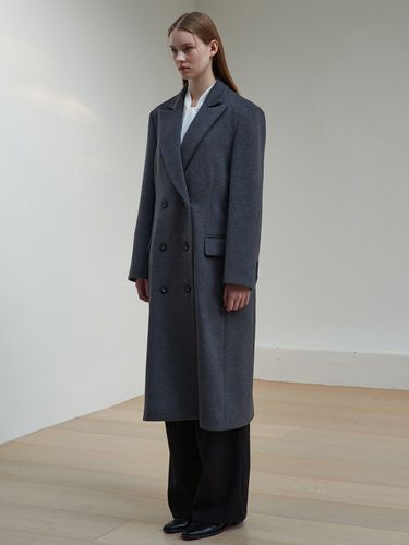 Maxi Double Long Coat AD222 - EIGHT DAYS A WEEK - Modalova