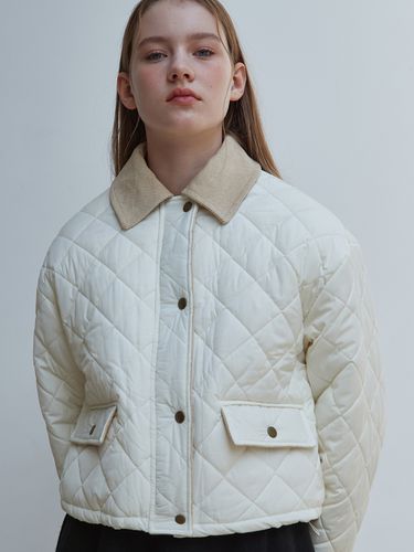 Quilted Crop Jacket AD229 - EIGHT DAYS A WEEK - Modalova