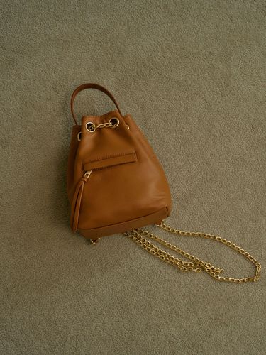 Chain Bucket Bag_Light Brown - you a use - Modalova