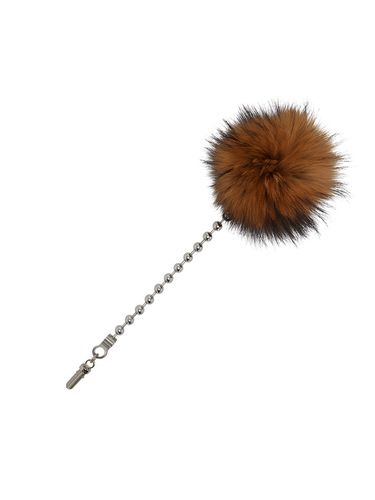 Big Pompom Bullet Chain_Brown - vunque - Modalova