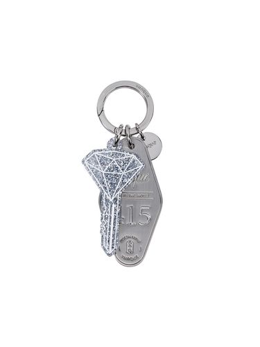 Diamond Key Charm_Silver - vunque - Modalova