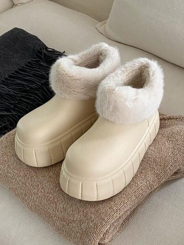 Fur Rubber Boots - att. - Modalova