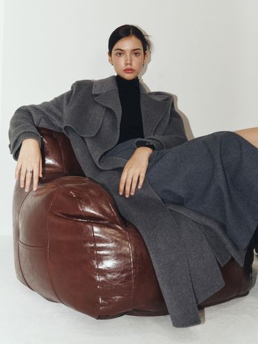 Wool Double Long Coat - ARTID - Modalova