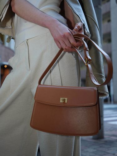 Tailor Shoulder Bag _ Camel - LE MOWE - Modalova