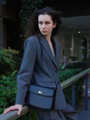 Tailor Shoulder Bag _ Black - LE MOWE - Modalova