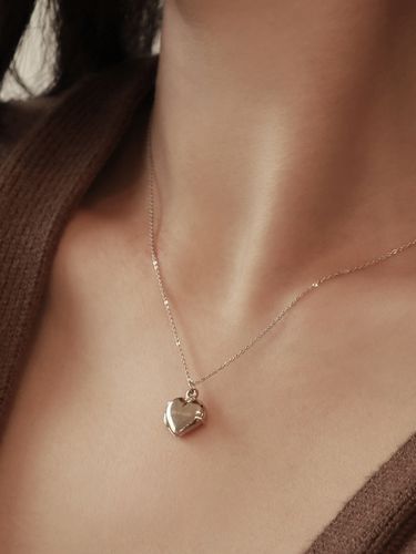 Silver Heart Necklace - Less is more - Modalova