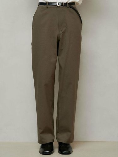 Cotton Carpenter Pants _ Khaki - DREAMWORLD - Modalova