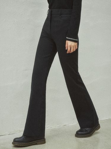 Bootcut Trousers (Black) - CITTA - Modalova