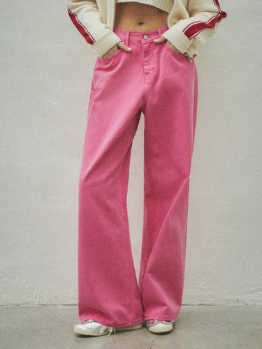 Wide Pigment Garment Dyed Pants () - CITTA - Modalova