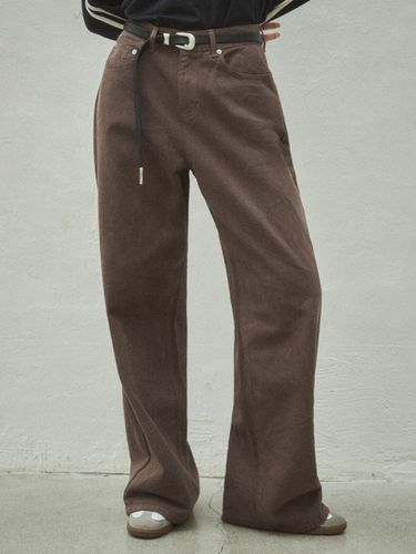 Wide Pigment Garment Dyed Pants () - CITTA - Modalova