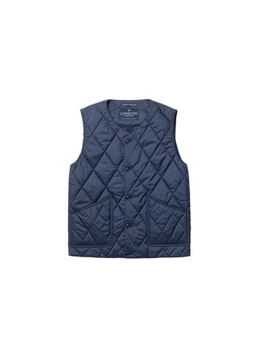 Quilted Vest_Harbour Blue - LONDON TRADITION - Modalova