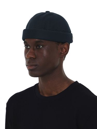 Oversized Brimless Hat - Navy - UNDERCONTROL - Modalova