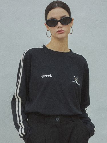 Authentic Track Line Long Sleeve T-shirt () - CITTA - Modalova