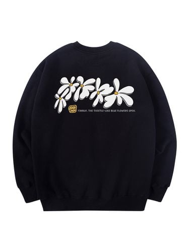 Flowery Sweatshirt_Black - RADINEO - Modalova