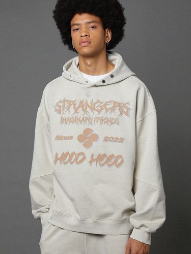 Pigment Logo Hoodie - HOODHOOD - Modalova