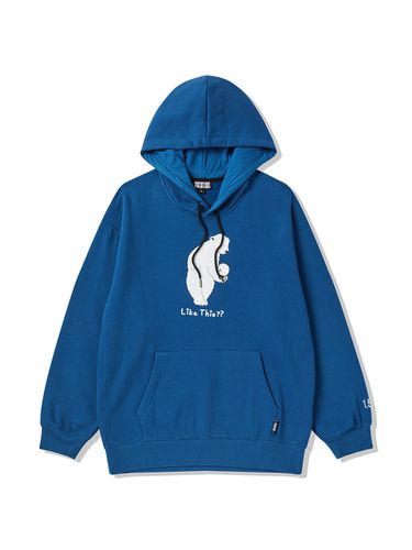 Bowling Ball Relaxed Fit Fleece Washed Hoodie - pollution - Modalova