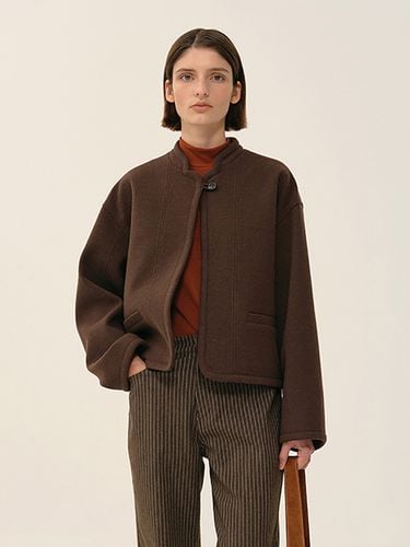 Bell Cardigan (dark brown) - OWN FEATURE COLOUR.OFC - Modalova