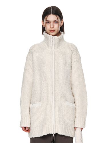 Cloud Knit Zip Coat - Matin Kim - Modalova