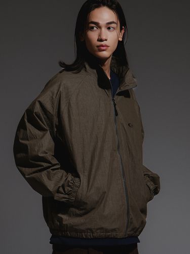 Small Logo Anorak Jacket_Khaki - CAMELWORK - Modalova