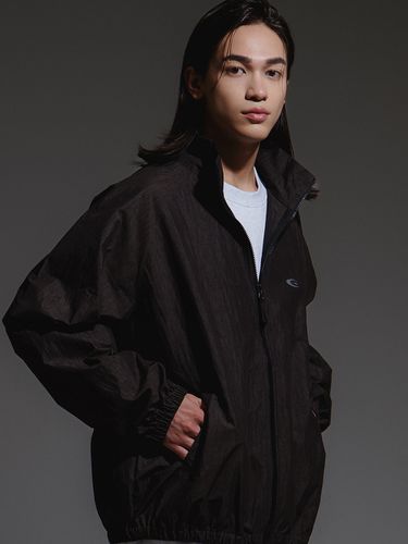 Small Logo Anorak Jacket_Black - CAMELWORK - Modalova