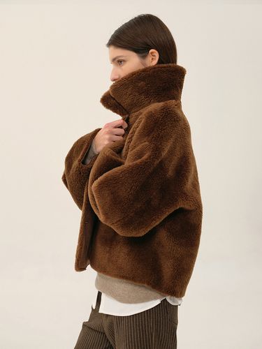 Reversible Short Shearling Jacket () - OWN FEATURE COLOUR.OFC - Modalova