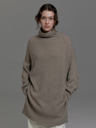 Cashmere Oversized Seamless Knit Top_2 Color - Carriere - Modalova