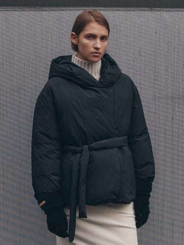 Hooded Down Jumper_2 Color - Carriere - Modalova