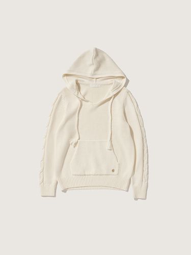 V-neck Hood Knit - PLAC - Modalova