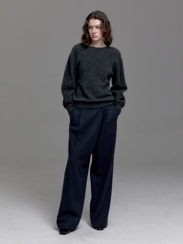 Wool Blend Crossover Wide Pants_2 Color - Carriere - Modalova