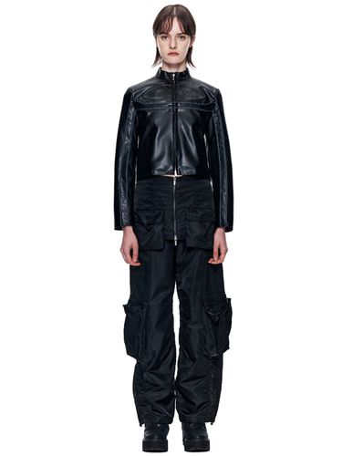 Nylon Cargo Work Pants_Black - Matin Kim - Modalova