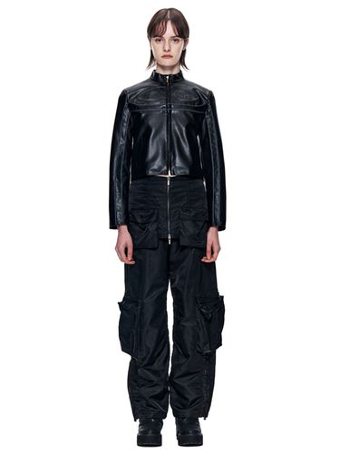 Two Way Cargo Belted Skirt_Black - Matin Kim - Modalova