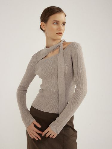 Neck Tie Knit - Lucirzu - Modalova