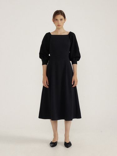 Princess Square Dress_Black - Lucirzu - Modalova